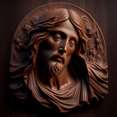 3D model st jesus (STL)